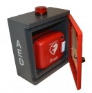 Hjertestarter skap med inlagt varme thumbnail