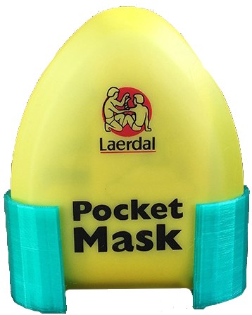 Lommemaske vegg holder brakett