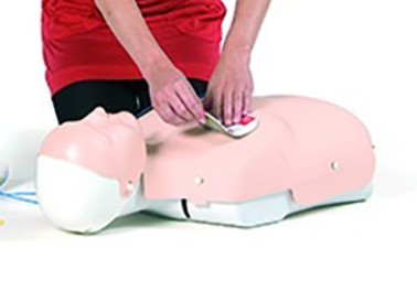 Pakkeløsning for trening i bruk av hjertestarter Heartstart FRx