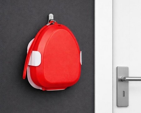 Lommemaske vegg holder brakett