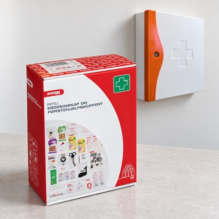 Innhold/refill medisinskap