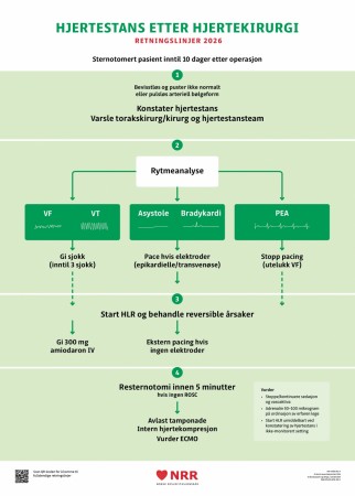 Hjertestans etter hjertekirurgi